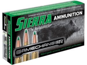 Sierra GameChanger Ammunition 300 AAC Blackout 125 Grain Tipped GameKing Box of 20 For Sale