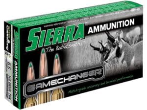Sierra GameChanger Ammunition 6.5 Creedmoor 140 Grain Tipped GameKing Box of 20 For Sale
