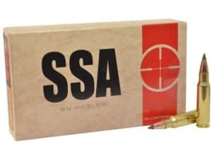Silver State Armory Ammunition 6.8mm Remington SPC 85 Grain Nosler E-Tip Box of 20 For Sale
