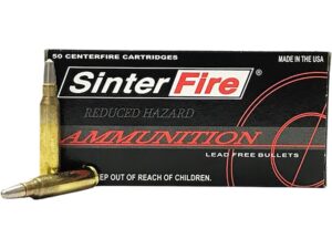 SinterFire Reduced Hazard Ammunition 223 Remington 55 Grain Frangible Round Nose Lead Free For Sale