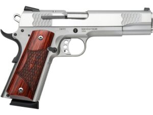 Smith & Wesson 1911 E-Series Semi-Automatic Pistol 45 ACP 5" Barrel 8-Round Stainless Wood For Sale