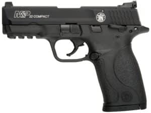 Smith & Wesson M&P 22 Compact Semi-Automatic Pistol 22 Long Rifle 3.56″ Barrel 10-Round Black For Sale