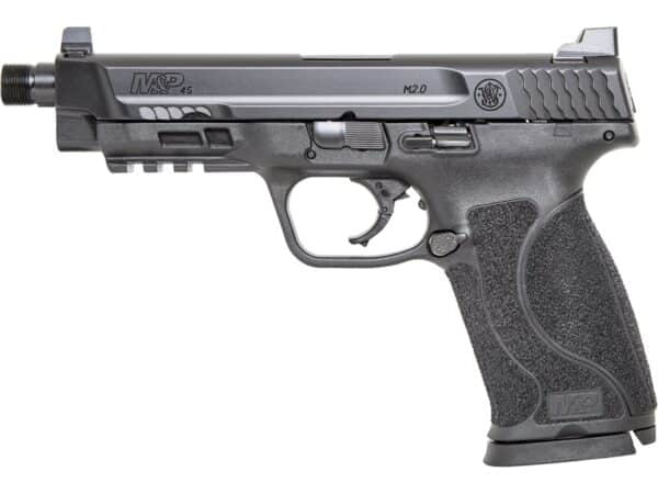 Smith & Wesson M&P 45 M2.0 Semi-Automatic Pistol 45 ACP 5″ Barrel 10-Round Black For Sale