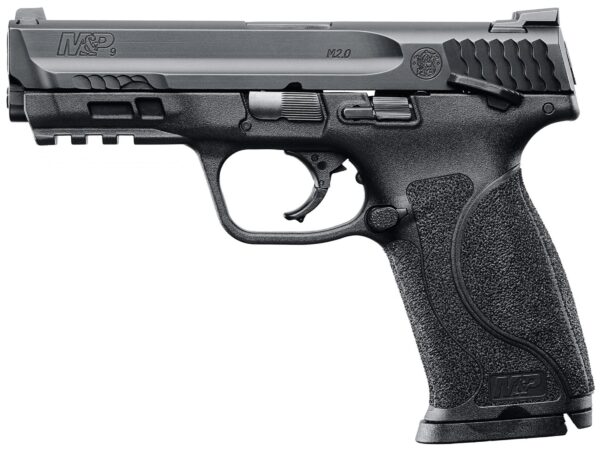 Smith & Wesson M&P 9 M2.0 Semi-Automatic Pistol 9mm Luger 4.25″ Barrel 17-Round Black Thumb Safety For Sale