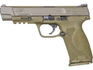 Smith & Wesson M&P 9 M2.0 Semi-Automatic Pistol 9mm Luger 5″ Barrel 17-Round Flat Dark Earth For Sale