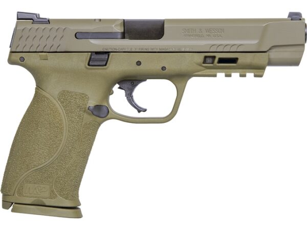 Smith & Wesson M&P 9 M2.0 Semi-Automatic Pistol 9mm Luger 5" Barrel 17-Round Flat Dark Earth For Sale