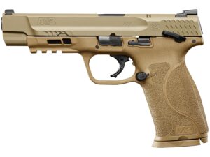 Smith & Wesson M&P 9 M2.0 Semi-Automatic Pistol 9mm Luger 5″ Barrel 17-Round Flat Dark Earth Thumb Safety For Sale