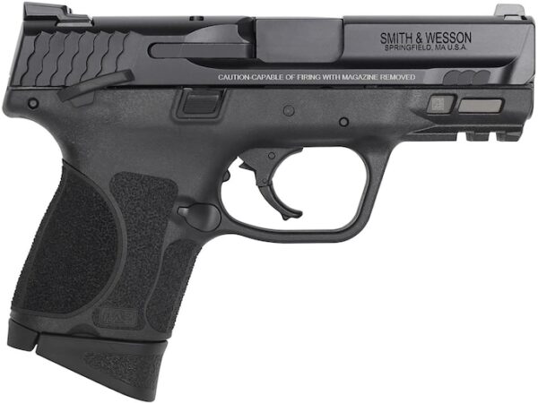 Smith & Wesson M&P 9 M2.0 Subcompact MA Compliant Semi-Automatic Pistol 9mm Luger 3.6" Barrel 10-Round Black Thumb Safety For Sale