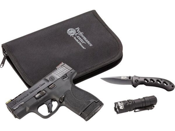 Smith & Wesson M&P 9 Shield Plus EDC Semi-Automatic Pistol 9mm Luger 3.1″ Barrel 13-Round Armornite Black For Sale