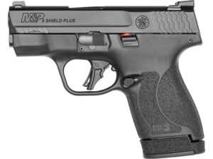 Smith & Wesson M&P 9 Shield Plus Optics Ready Semi-Automatic Pistol 9mm Luger 3.1″ Barrel Black For Sale