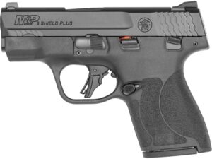 Smith & Wesson M&P 9 Shield Plus Pistol 9mm Luger 3.1″ Barrel Black with Thumb Safety For Sale