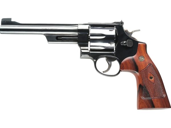 Smith & Wesson Model 25 Classic Revolver 45 Colt (Long Colt) 6.5″ Barrel 6-Round Blued Walnut For Sale