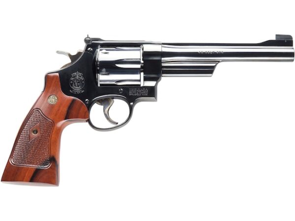 Smith & Wesson Model 25 Classic Revolver 45 Colt (Long Colt) 6.5" Barrel 6-Round Blued Walnut For Sale