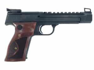Smith & Wesson Model 41 Optics Ready Semi-Automatic Pistol 22 Long Rifle 5.5" Barrel 10-Round Blued Wood For Sale