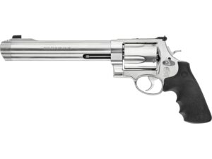 Smith & Wesson Model 500 Revolver 500 S&W Magnum 8.38″ Compensated Barrel 5-Round Stainless Black For Sale