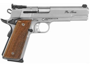 Smith & Wesson Performance Center 1911 Pro Series Semi-Automatic Pistol 9mm Luger 5" Barrel 10-Round Silver Wood For Sale