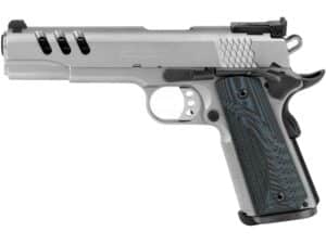 Smith & Wesson Performance Center 1911 Semi-Automatic Pistol 45 ACP 5″ Barrel 8-Round Stainless Black Blue For Sale