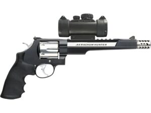 Smith & Wesson Performance Center Model 629 Magnum Hunter Revolver 44 Remington Magnum 7.5" Barrel 6-Round Stainless Black For Sale