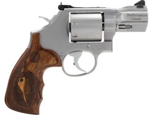Smith & Wesson Performance Center Model 686 Revolver 357 Magnum 2.5" Barrel 7-Round Stainless Wood For Sale