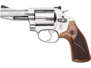 Smith & Wesson Performance Center Pro Series Model 60 Revolver 357 Magnum 3″ Barrel 5-Round Stainless Wood For Sale