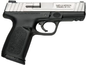Smith & Wesson SD9 VE MA Compliant Semi-Automatic Pistol 9mm Luger 4" Barrel 10-Round Stainless Black For Sale