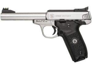 Smith & Wesson SW22 Victory Pistol 22 Long Rifle 5.5″ Barrel 10-Round Stainless For Sale