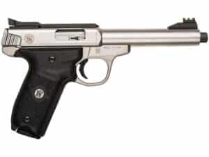Smith & Wesson SW22 Victory Semi-Automatic Pistol 22 Long Rifle 5.5" Barrel 10-Round Stainless For Sale