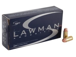 Speer Lawman Cleanfire Ammunition 40 S&W 180 Grain Total Metal Jacket For Sale