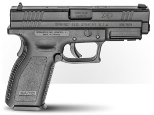 Springfield Armory Defender XD Service Semi-Automatic Pistol 9mm Luger 4" Barrel 16-Round Melonite Black For Sale