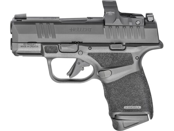 Springfield Armory Hellcat Micro Compact OSP Semi-Automatic Pistol 9mm Luger 3″ Barrel 13-Round with Hex Red Dot Black For Sale