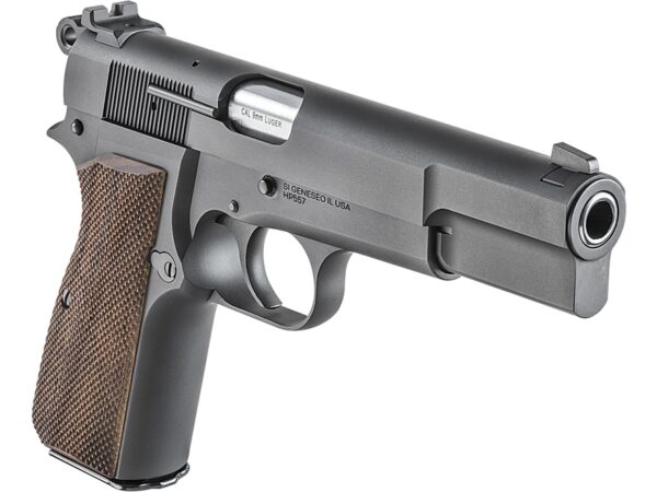 Springfield Armory SA-35 Semi-Automatic Pistol 9mm Luger 4.7″ Barrel 15-Round Matte Blued Walnut For Sale