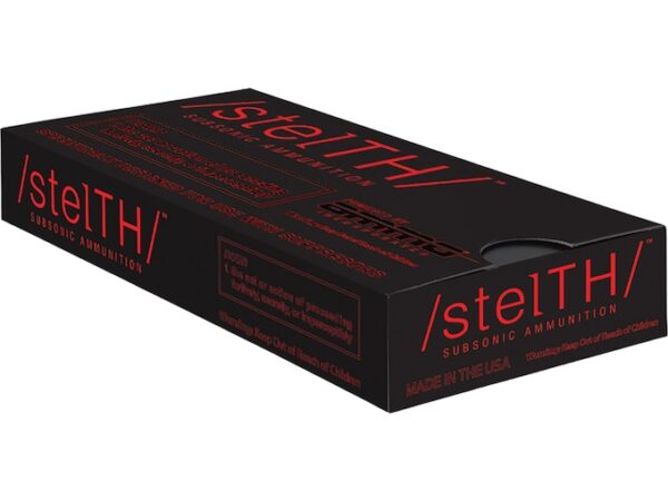 Stelth Ammunition 9mm Luger 165 Grain Total Metal Jacket Box of 50 For Sale