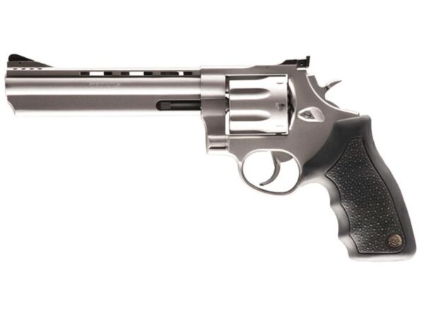 Taurus 608 Revolver 357 Magnum 8-Round Stainless and Black Rubber For Sale