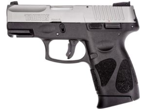 Taurus G2C Semi-Automatic Pistol 9mm Luger 3.2″ Barrel 12-Round Stainless Black For Sale