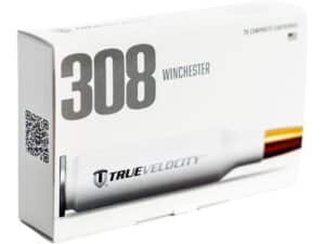 True Velocity Ammunition 308 Winchester 165 Grain Nosler AccuBond Composite Case Box of 20 For Sale