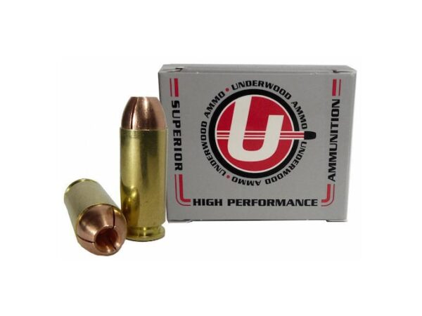 Underwood Ammunition 10mm Auto 140 Grain Lehigh Controlled Fracturing Hollow Point Lead-Free Box of 20 For Sale