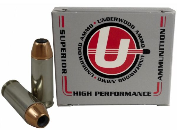 Underwood Ammunition 10mm Auto 150 Grain Jacketed Hollow Point Box of 20 For Sale