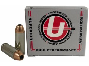 Underwood Ammunition 10mm Auto 155 Grain Hornady XTP Jacketed Hollow Point Box of 20 For Sale