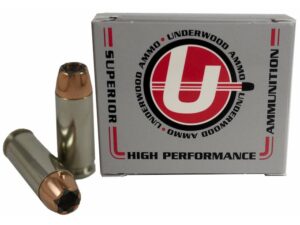 Underwood Ammunition 10mm Auto 165 Grain Bonded Jacketed Hollow Point Box of 20 For Sale