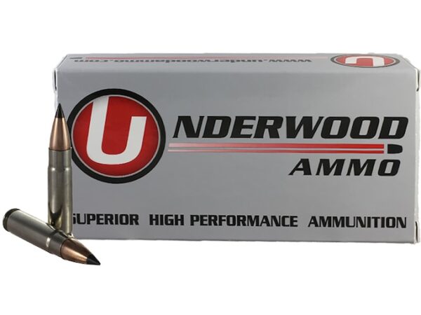 Underwood Ammunition 300 AAC Blackout 110 Grain Nosler Varmageddon Box of 20 For Sale