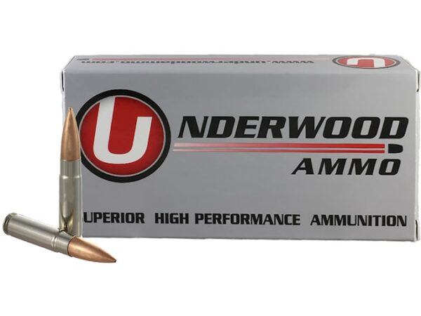 Underwood Ammunition 300 AAC Blackout Subsonic 220 Grain Match Hollow Point Boat Tail Box of 20 For Sale