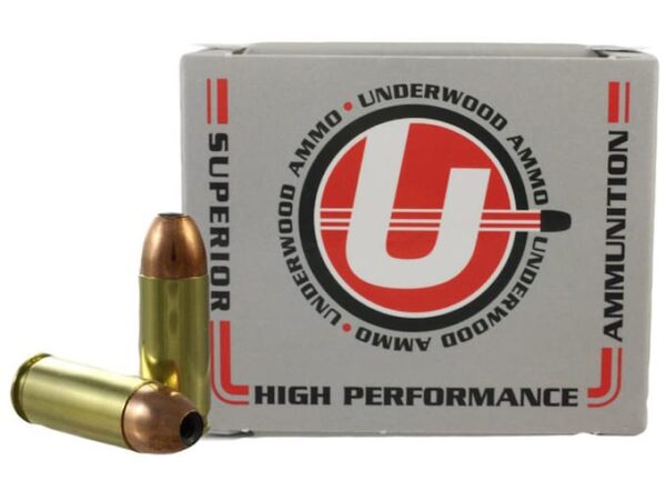 Underwood Ammunition 356 TSW 124 Grain Jacketed Hollow Point Box of 20 For Sale