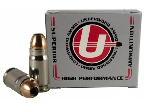 Underwood Ammunition 357 Sig 115 Grain Jacketed Hollow Point Box of 20 For Sale