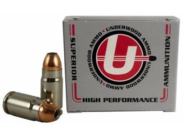 Underwood Ammunition 357 Sig 124 Grain Jacketed Hollow Point Box of 20 For Sale