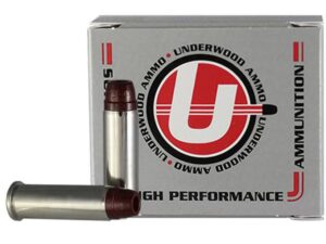 Underwood Ammunition 38 Special +P 158 Grain Lead Semi-Wadcutter Hollow Point Gas Check Box of 20 For Sale