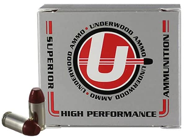 Underwood Ammunition 380 ACP 100 Grain Lead Flat Nose Box of 20 For Sale