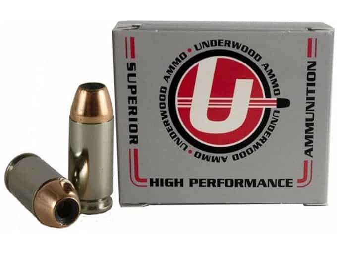 500 Rounds of Underwood Ammunition 40 S&W 135 Grain Jacketed Hollow ...