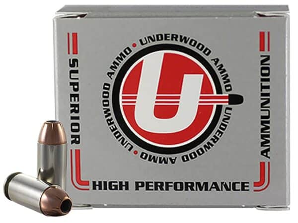 Underwood Ammunition 40 S&W 155 Grain Hornady XTP Jacketed Hollow Point Box of 20 For Sale