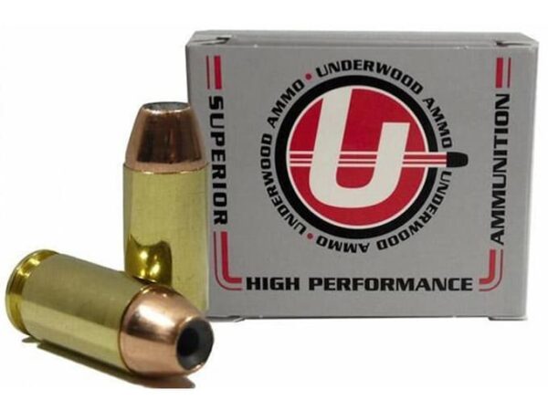 Underwood Ammunition 40 S&W 180 Grain Jacketed Hollow Point Box of 20 For Sale