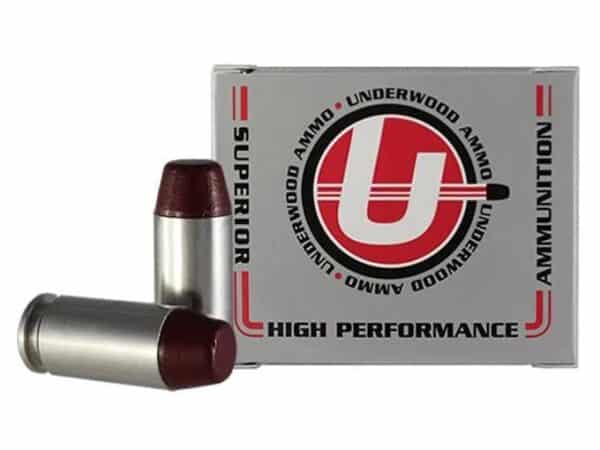 Underwood Ammunition 40 S&W 200 Grain Hard Cast Lead Flat Nose Box of 20 For Sale